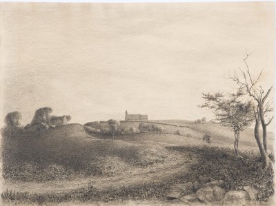 Chiesa parrocchiale, c.1916 da Daniel Oliver